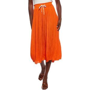 Marc Cain Womens  Midi Skirt, Tan